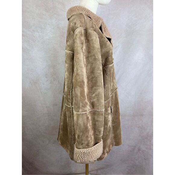 Y2K does 70s Afghan Plus Size Penny Lane Style Coat - Picture 5 of 6